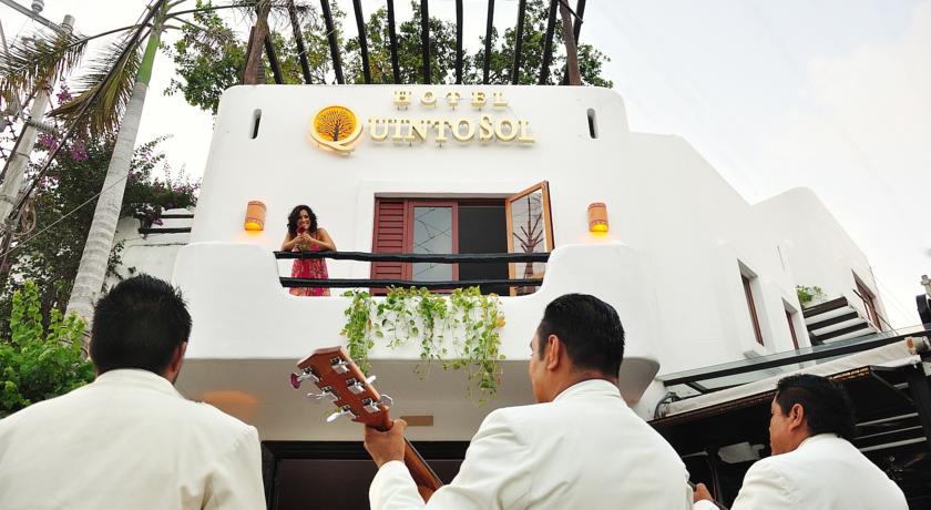 Hotel Boutique Quinto Sol Playa del Carmen Exterior foto